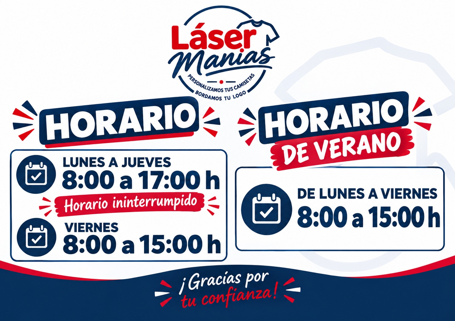 horario de invierno y de verano